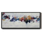 Odd Water - Floater Framed Canvas Print