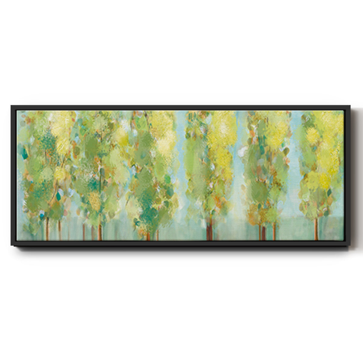 Turnwood - Floater Framed Canvas Print