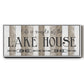 Simple at the Lake House - Floater Framed Canvas Print