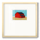 Big Red One II - Double Matboard Framed Print
