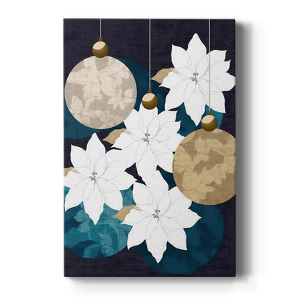 Pale Winter Blessing of Candle - Canvas Art Print