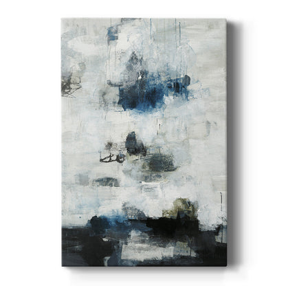 Black & Blue - Canvas Art Print