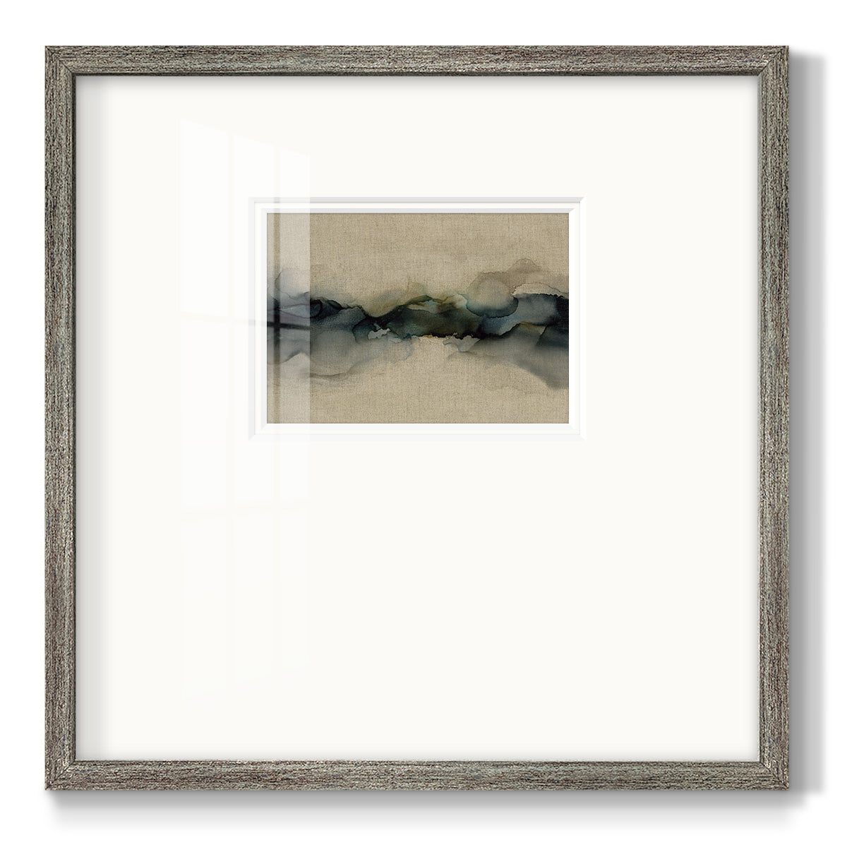 Ocean Streams Premium Framed Print Double Matboard