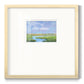 Summer Marsh II - Double Matboard Framed Print