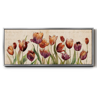 Bow to Summer II - Floater Framed Canvas Print
