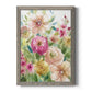 Jardin de Fleurs - Barnwood Framed Canvas Print