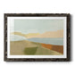 Stacked Landscape III - Barnwood Framed Art Print