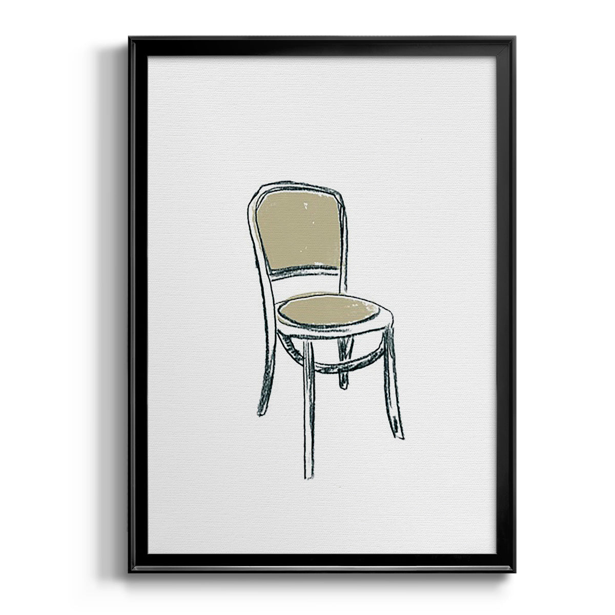 Take a Seat XI - Modern Framed Canvas Print