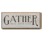 Gather Here With Love - Floater Framed Canvas Print