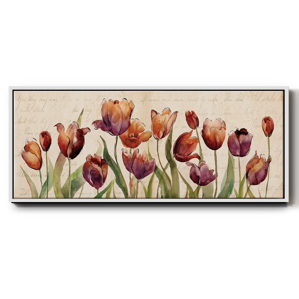 Bow to Summer II - Floater Framed Canvas Print