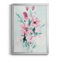 Posy Blooms II - Modern Framed Canvas Print