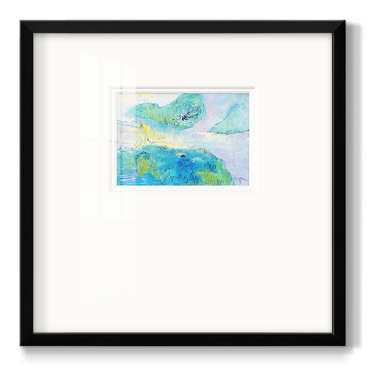 Smooth Sailing in the Heartland - Double Matboard Framed Print