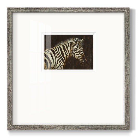 Striped Pajamas - Double Matboard Framed Print