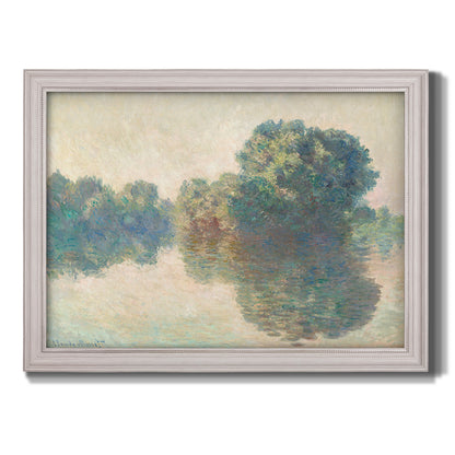 The Seine at Giverny - Ornate Framed Canvas Print
