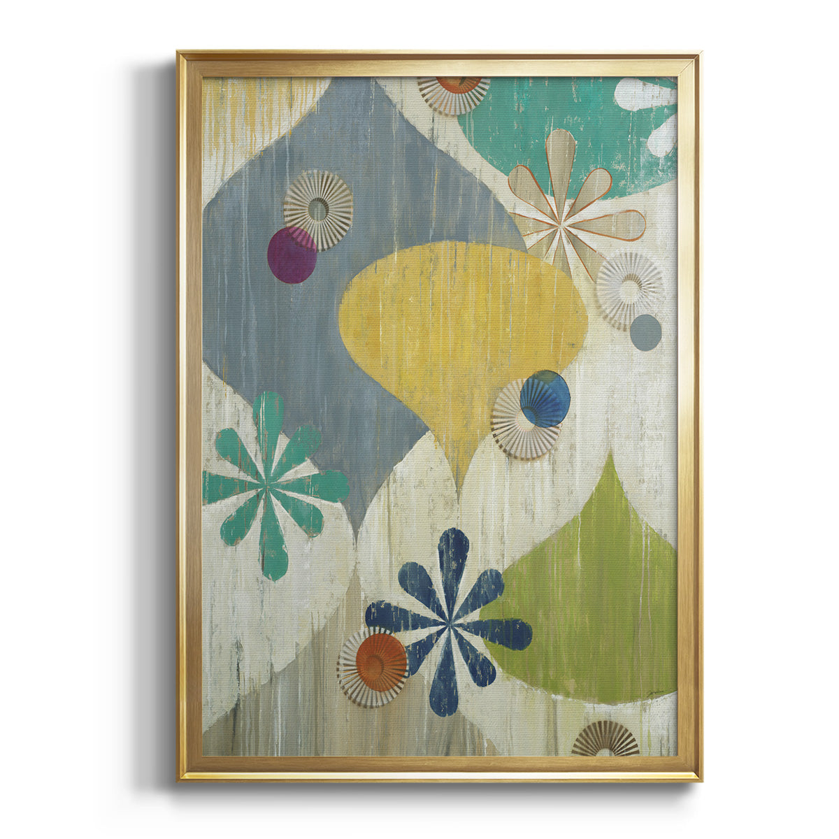 Asterisk - Modern Framed Canvas Print