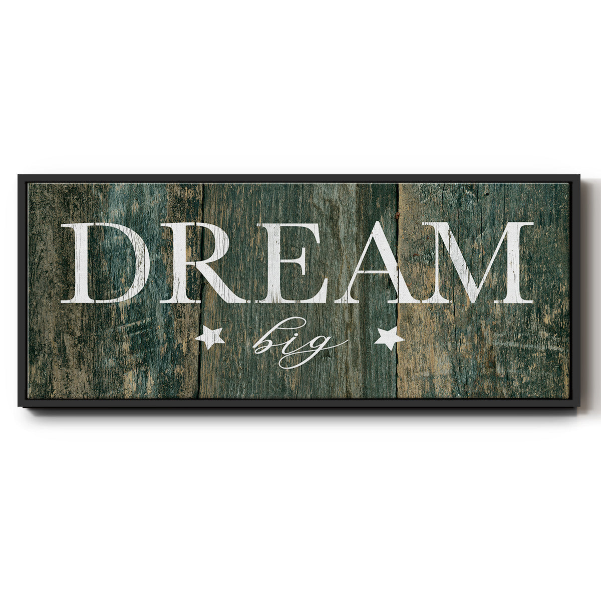 Dream Big - Floater Framed Canvas Print