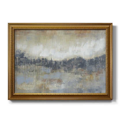 Cool Grey Horizon I Premium Framed Canvas- Ready to Hang