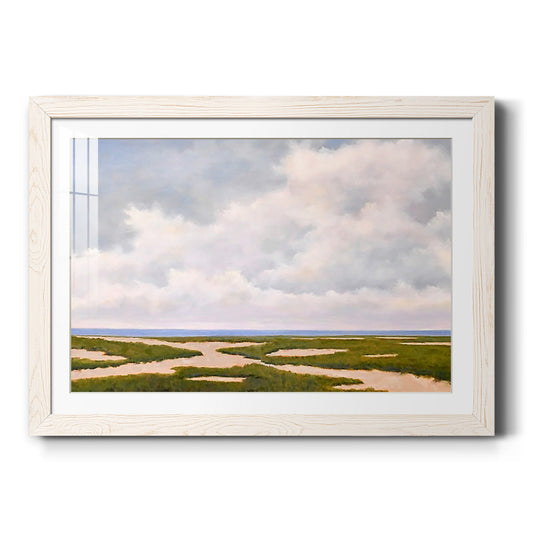 Beach Dunes - Barnwood Framed Art Print