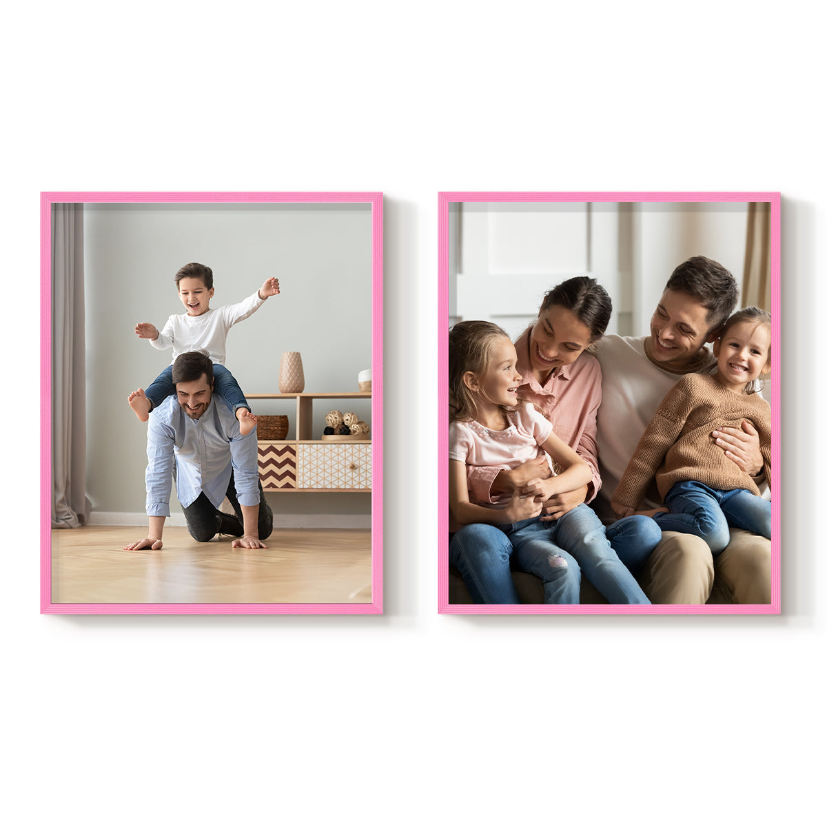 Set of 2 Restickable Custom Framed Photos - 16" x 20"