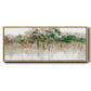 Subtle Meadow Reflections - Floater Framed Canvas Print