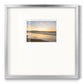 Peaceful Shore - Double Matboard Framed Print