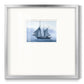 Misty Sail Premium Framed Print Double Matboard