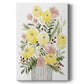 Blush Bouquet I Premium Gallery Wrapped Canvas - Ready to Hang