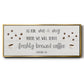 Caffeine 24/7 - Floater Framed Canvas Print