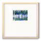 Light Through the Trees - Double Matboard Framed Print
