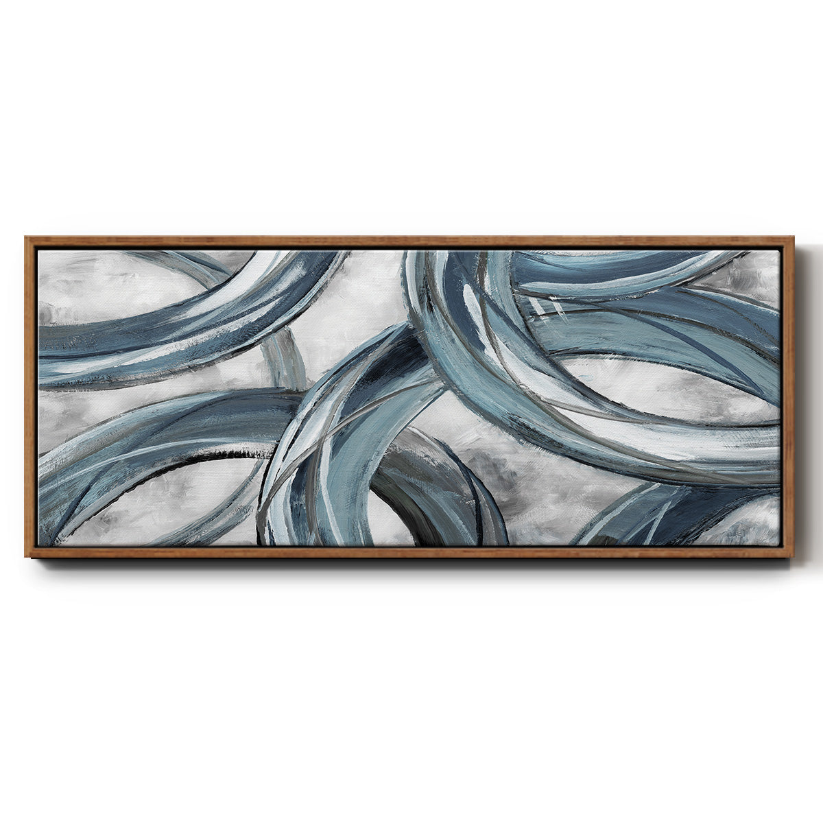 Ring Around - Floater Framed Canvas Print