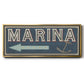 Shoreline Signs II - Floater Framed Canvas Print