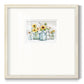 Sunflower Extravaganza Premium Framed Print Double Matboard