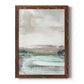 Summer Teal I - Premium Canvas Framed in Barnwood - Ready to Hang