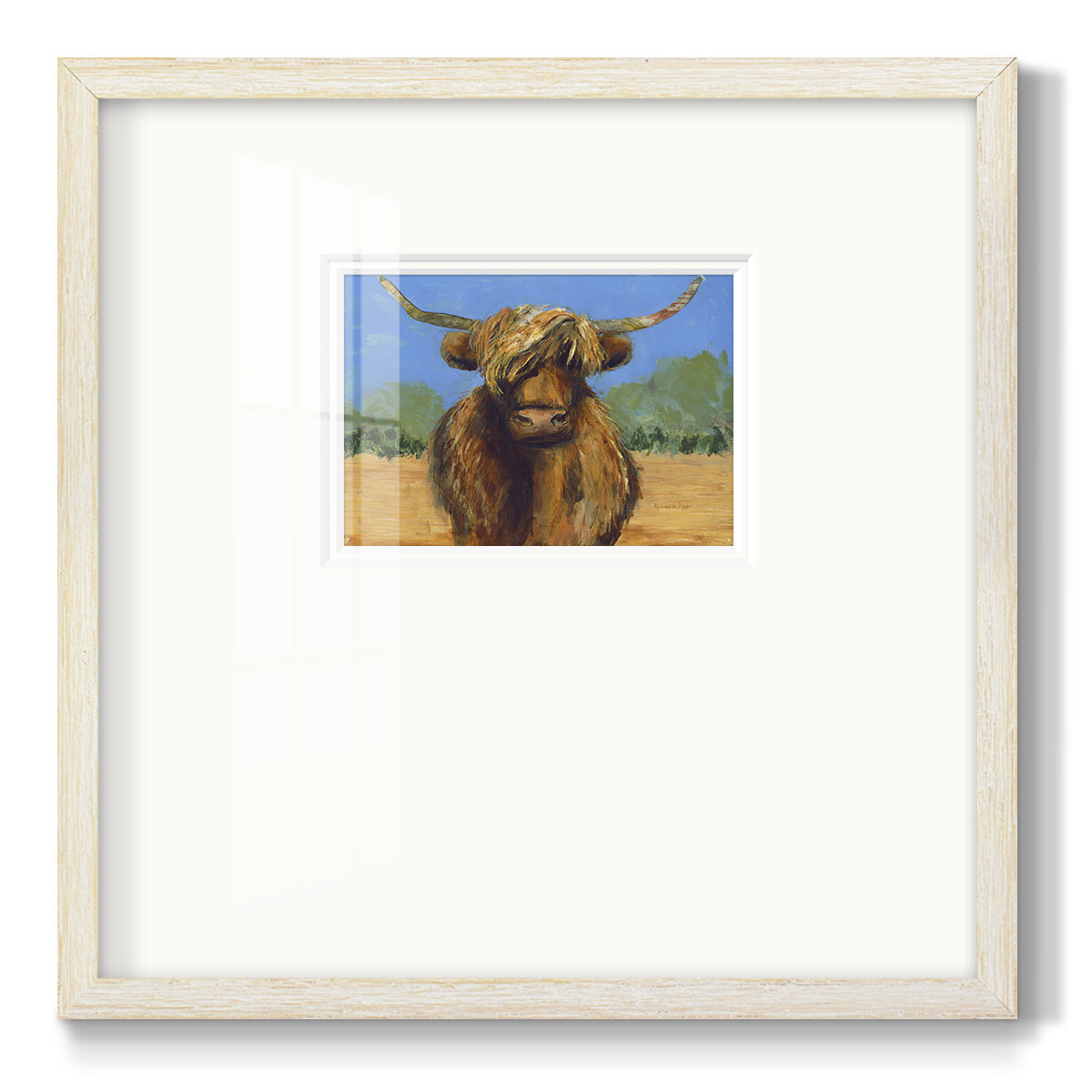 Shorty Premium Framed Print Double Matboard