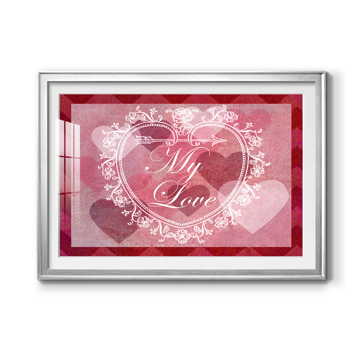 DIY Love Collection A - Modern Framed Art Print