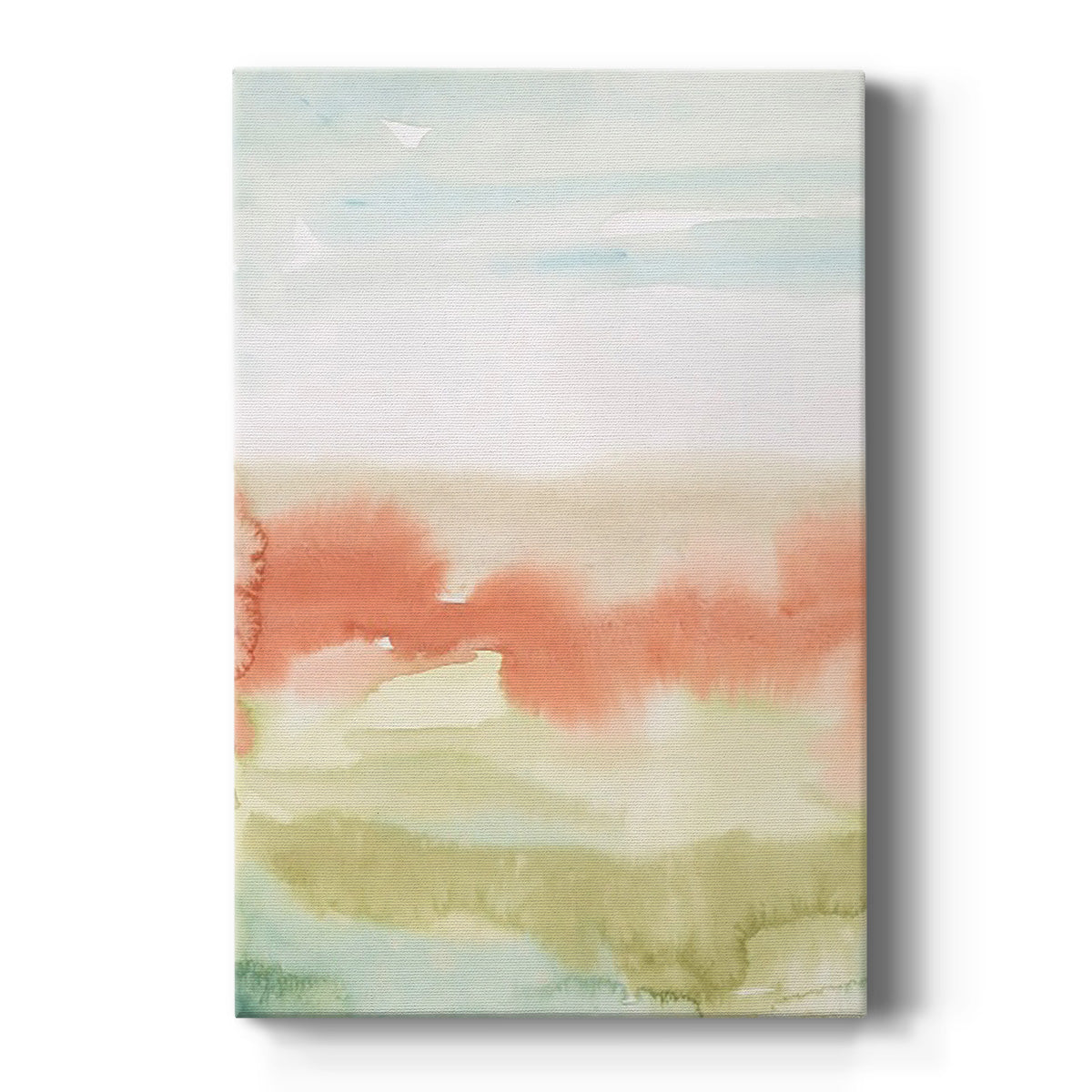 Blushing Sunrise I Premium Gallery Wrapped Canvas - Ready to Hang