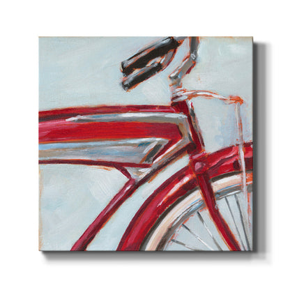 Retro Cycle I - Canvas Art Print