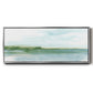 Green Ribbon Coast II - Floater Framed Canvas Print