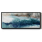 Shifting Seashore - Floater Framed Canvas Print