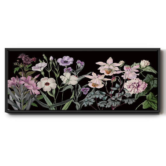 Garden Array - Floater Framed Canvas Print