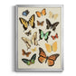 Collected Flutter I - Modern Framed Canvas Print