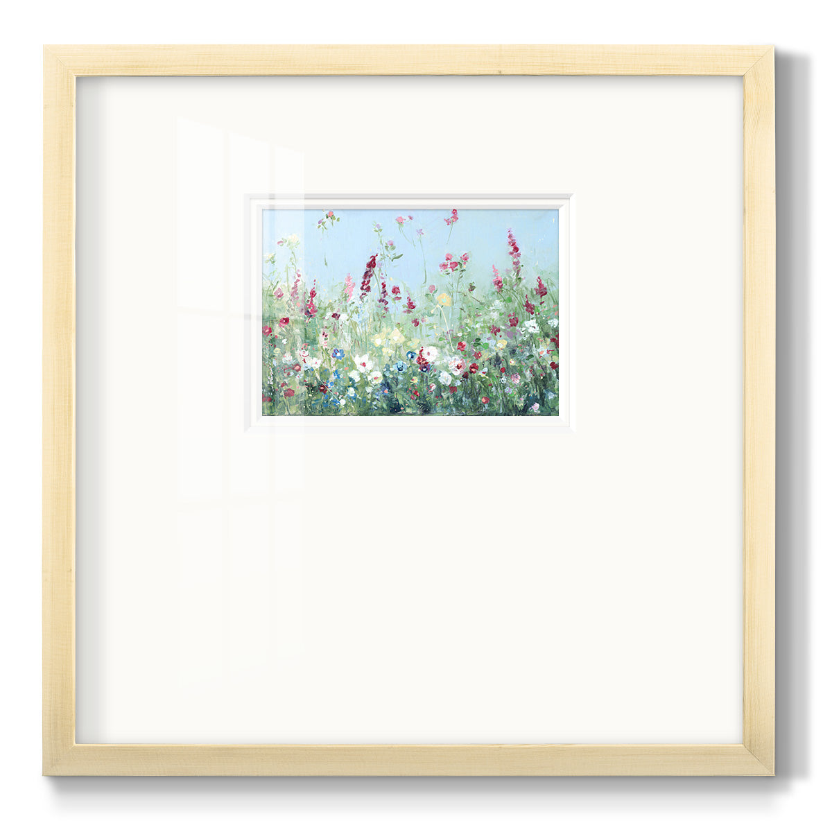 Sweet Summer Meadow - Double Matboard Framed Print