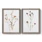 Pressed Botanical I - Premium Framed Canvas 2 Piece Set - Ready to Hang