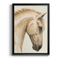 Golden Palomino I - Modern Framed Canvas Print