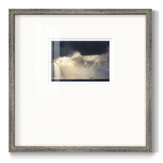 Rays of Light Premium Framed Print Double Matboard