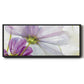 Frozen Floral I - Floater Framed Canvas Print
