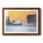 Spray - Barnwood Framed Art Print