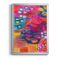 Vivaciously Changing I - Modern Framed Canvas Print