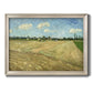 Ploughed Fields - Ornate Framed Canvas Print