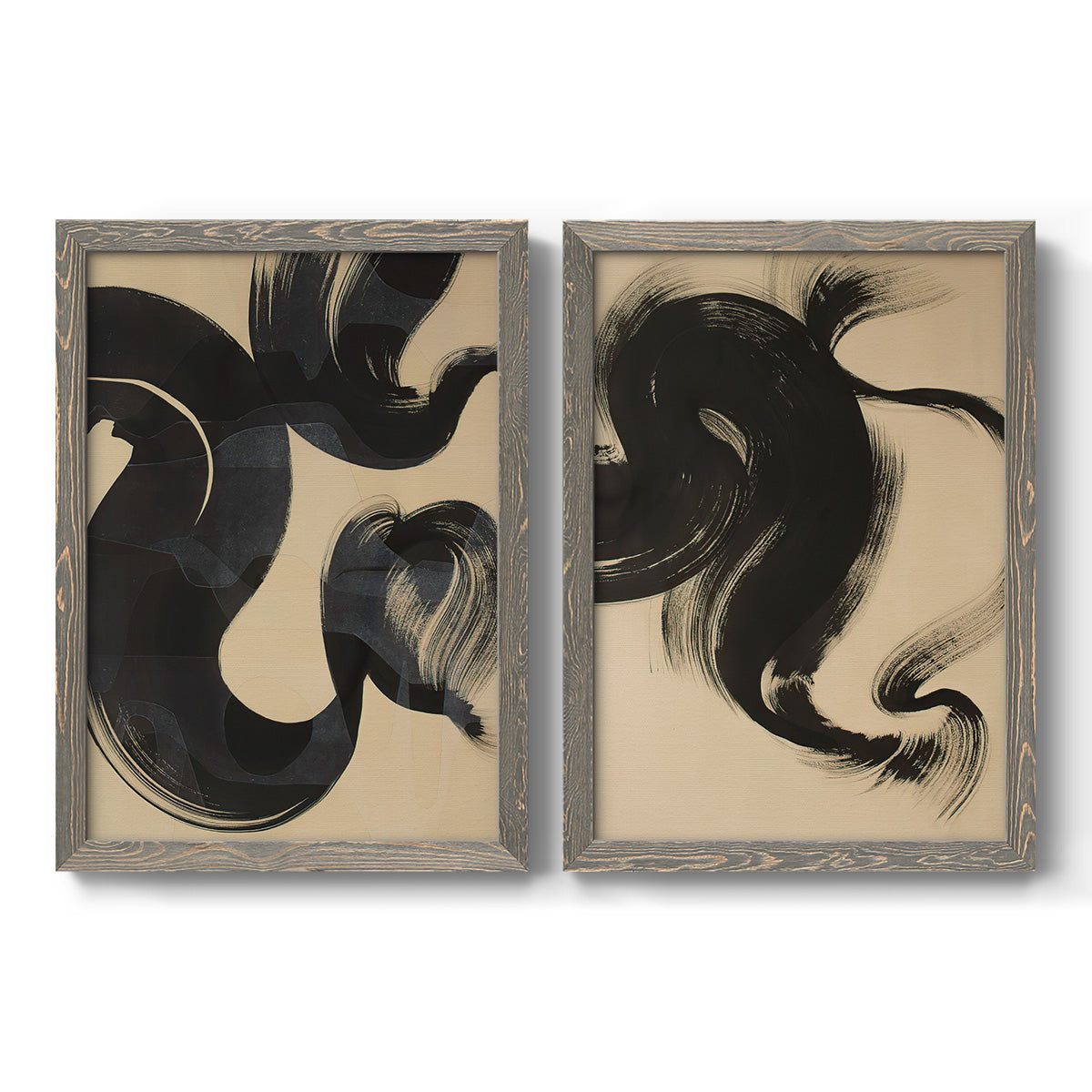 Sea Change I - Premium Framed Canvas 2 Piece Set - Ready to Hang